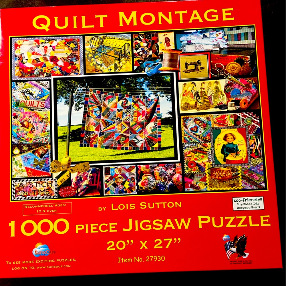 Quilt Montage Jigsaw Puzzle